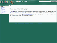 Tablet Screenshot of fuelupkids.org